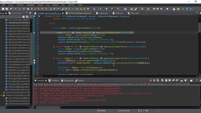 Dashboard Basico em Java - IDE Eclipse смотреть онлайн