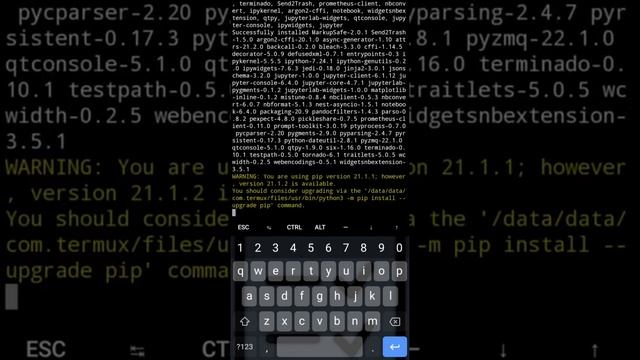 How to install Jupyter Notebook / Python on Android using Termux ? смотреть онлайн