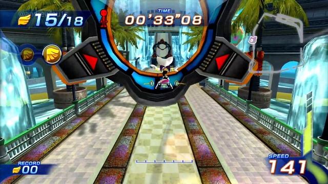 All Characters in Sonic Free Riders смотреть онлайн