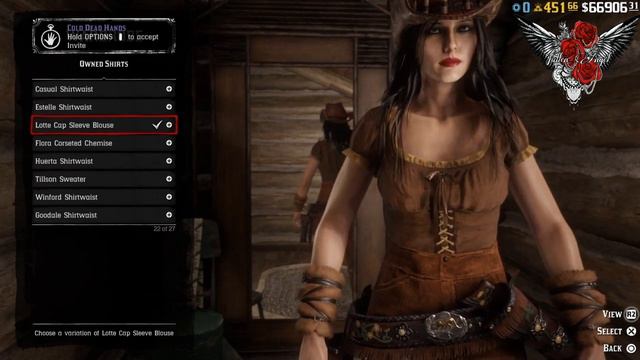 Red Dead Online Female Outfit Idea : Woodcote poncho outfit (playstation early access) смотреть онлайн