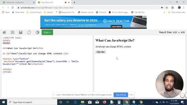 Baro sida loo istic malo JavaScrip. смотреть онлайн