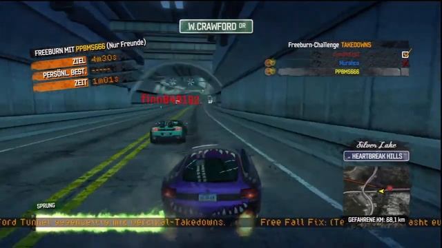 Free fall fix Zeitchallenge Burnout Paradise Ps3 Gameplay смотреть онлайн