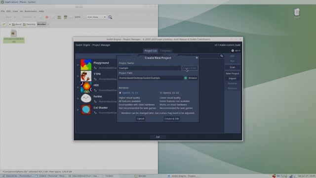 How to get 3D Models from Blender into Godot | Game Dev Tutorial 1 смотреть онлайн