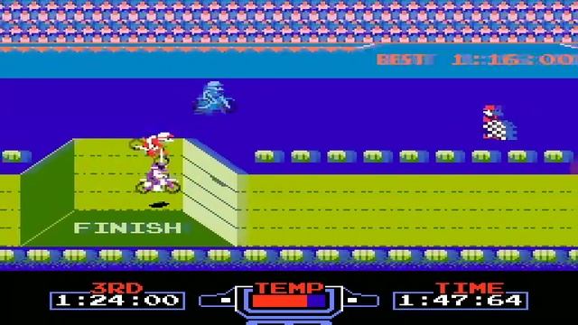 Crazy Glitch Course?!| ExciteBike (NES) смотреть онлайн