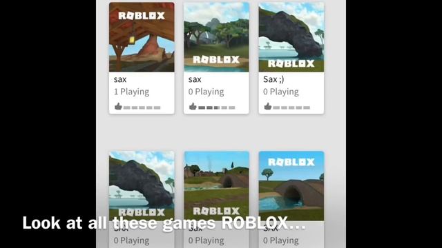 How To Find “sax” Games On ROBLOX смотреть онлайн