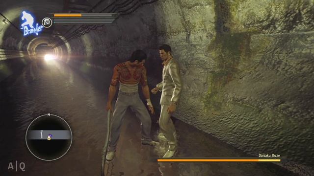 Yakuza 0 Zero Boss Fight: Kiryu vs Daisaku Kuzee Tunnel Fight