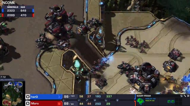 StarCraft 2: PROBES and SCV join the fight herO v Maru: Game 3 - [ESL] Waterfall смотреть онлайн