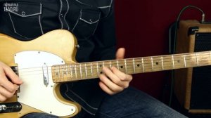 Как играть рифф и 1-е соло Sultans of Swing Dire Straits