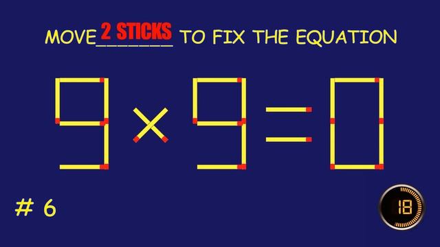 Matchstick Magic 106| Fix by Moving Matchsticks| Can you solve the puzzle? | Logic Matchstick Trick смотреть онлайн