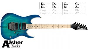 Smooth Groove Funk | Guitar Backing Track in D minor