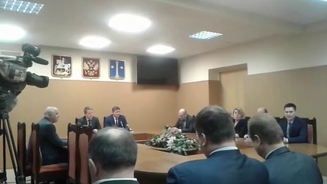 Совещание в администрации Коломны 15 января 2018 года смотреть онлайн