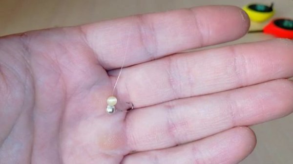 Бисер и мормышка по новому, интересный монтаж #NIK_72