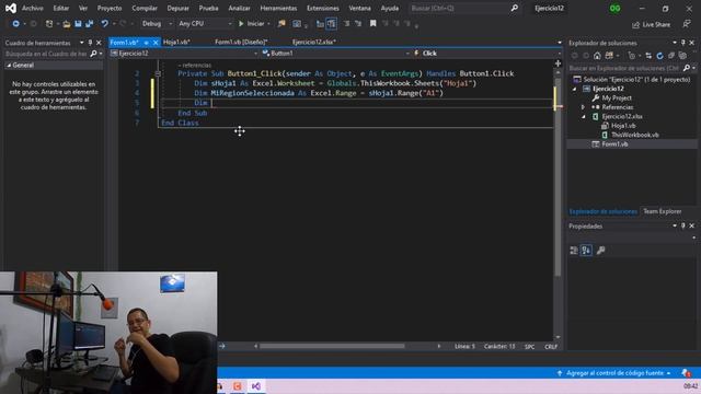 Ejercicio 12 | VB.net + Excel desde cero | Datos desde UserForms смотреть онлайн