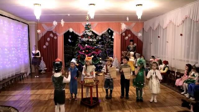 Новогодний утренник в детском саду смотреть онлайн