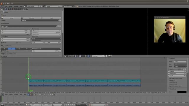 13 - Blender Video Editing (Fade-In & Fade-Out / Set End Frame Fast) смотреть онлайн
