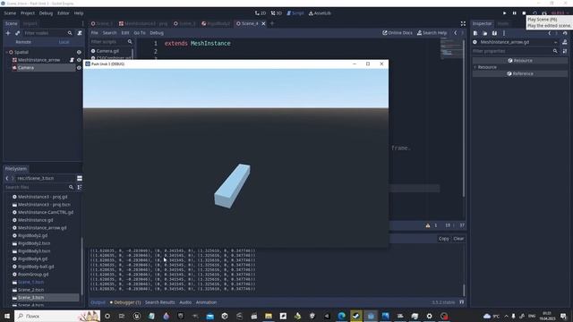 Godot Tutorial - how to Rotate, Set Rotation and Get Rotation смотреть онлайн
