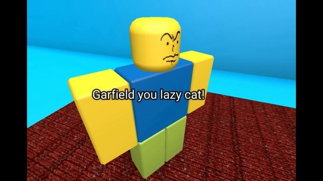 Garfield But Its Roblox