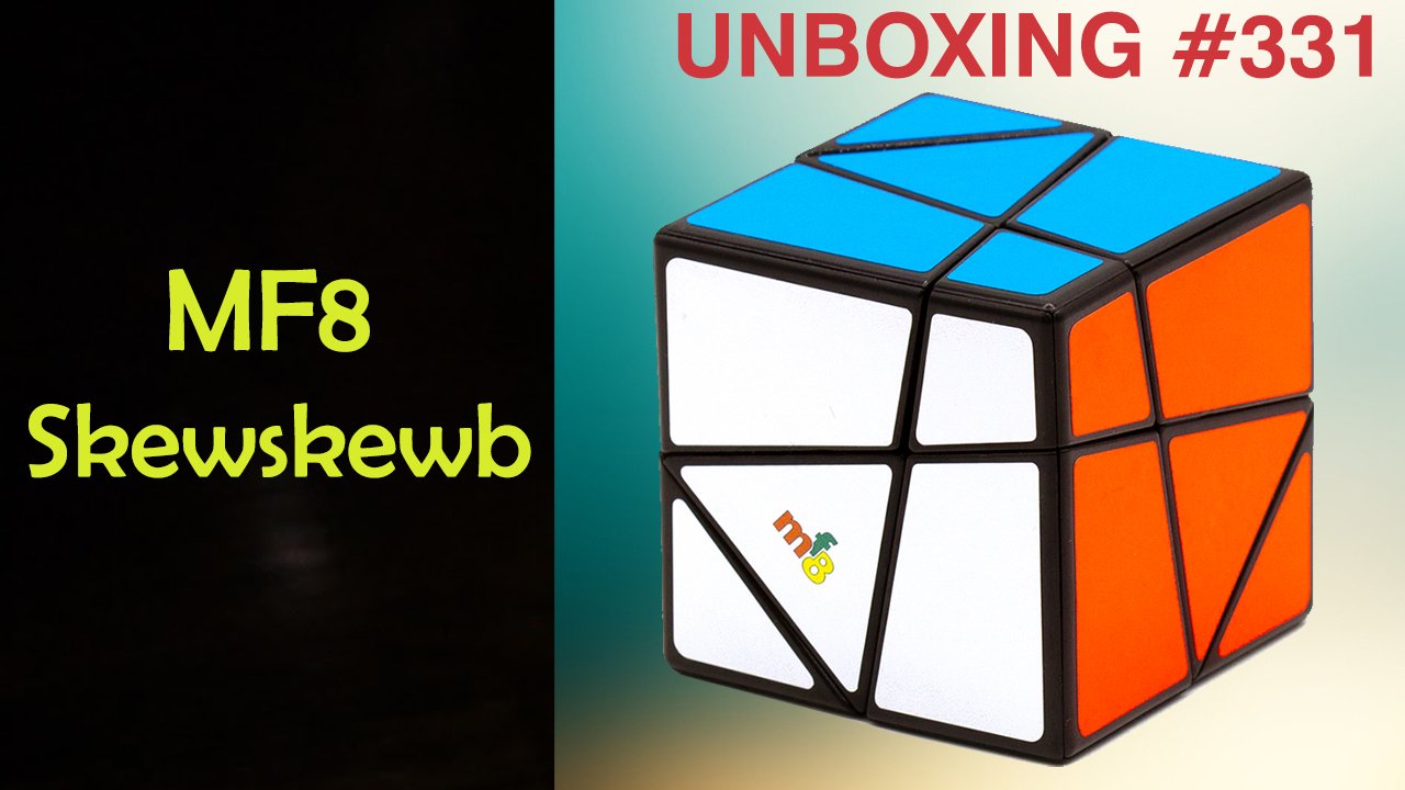 Unboxing №331 MF8 Skewskewb | Fish-shaped Skewb. Обзор смотреть онлайн