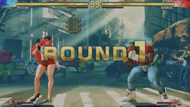 Street Fighter 5 Champion Edition - Poison Arcade Mode (Final Fight/SF1 Path) смотреть онлайн