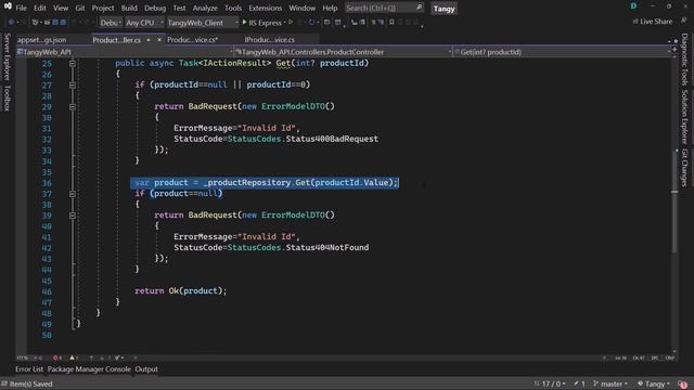 6 Blazor WebAssembly, настройка сервиса товаров дли интернет магазина Blazor WebAssembly смотреть онлайн
