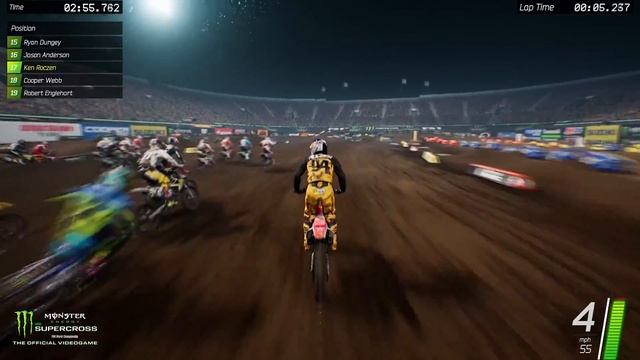 MONSTER ENERGY SUPERCROSS the video Game VS MXGP 3(Graphics And Gameplay Evolution) смотреть онлайн