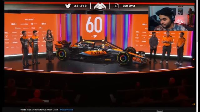 McLaren F1 2023 Car Reveal! First Look at McLaren 2023 Livery | F1 2023 Car Launch LIVE смотреть онлайн