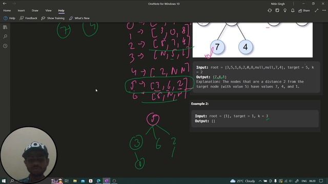 All Nodes Distance K in Binary Tree | Leetcode Q.863 | Python | C++ | Leetcode Daily Challenges смотреть онлайн