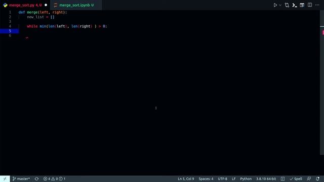 Merge Sort with Python | Data Science Interveiw | Machine Learning смотреть онлайн