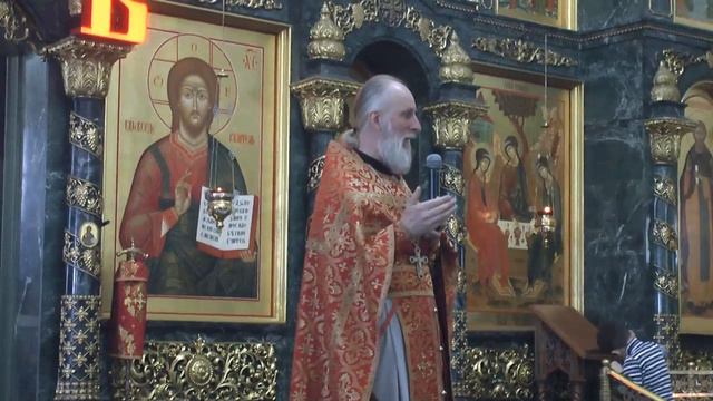 Слово митрофорного протоиерея Николая Малеты на Божественной литургии 14 мая 2023 г. смотреть онлайн