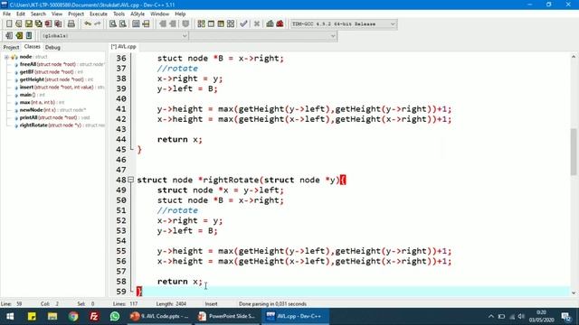 Avl Tree Code - Membuat coding AVL tree Bahasa Indonesia смотреть онлайн