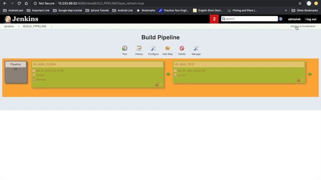 DevOps Tutorial 10 :How to create Build Pipeline in Jenkins for Java project (Clean-Test-Deploy ) смотреть онлайн