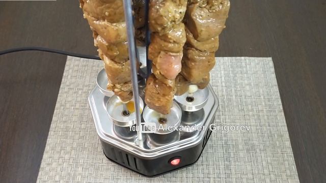 DELICIOUS BARBECUE in the electrical grill - ВКУСНЫЙ ШАШЛЫК в электрошашлычнице! Возможно? ДА! смотреть онлайн