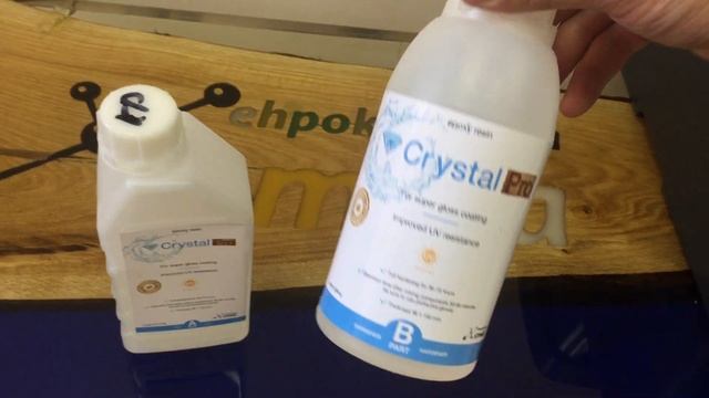 Эпоксидная Смола Crystal Pro 1 кг Смола прозрачная с отвердителем. смотреть онлайн