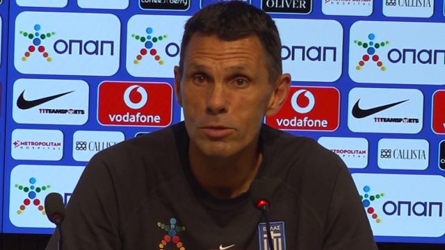 George Baldock and Gus Poyet press conference | Greece v Ireland смотреть онлайн