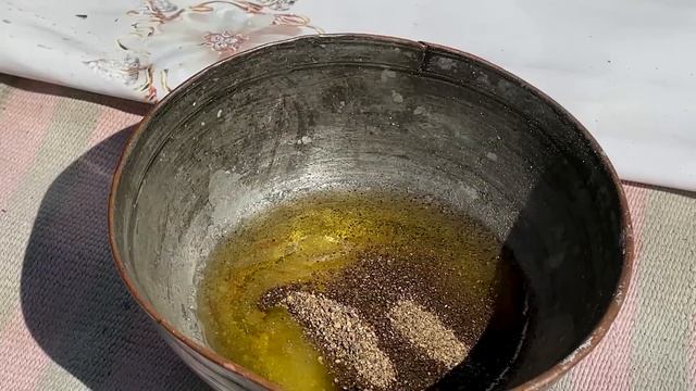 Fried chestnuts with chicken wings! Life in an Azerbaijani village смотреть онлайн