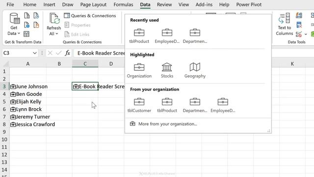How to Create Custom Data Types ? in Excel "Data Types" Menu (Intern vs manager vs Power BI) смотреть онлайн