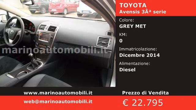 TOYOTA Avensis 2.0 D-4D Wagon Lounge € 22.795 смотреть онлайн