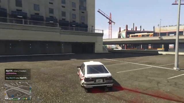 Grand Theft Auto V Online GTA 5 Toyota AE86 Parking Drift смотреть онлайн
