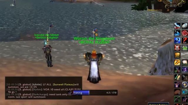 "The Ghostfish" Fishing daily - WoW Lich King смотреть онлайн