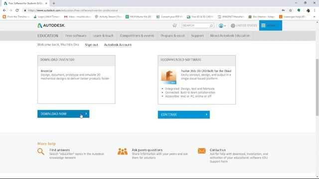 How to Download Autodesk Software Education Version смотреть онлайн