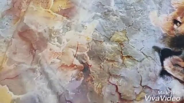 Лев ( трикотажная ткань кулирка) смотреть онлайн