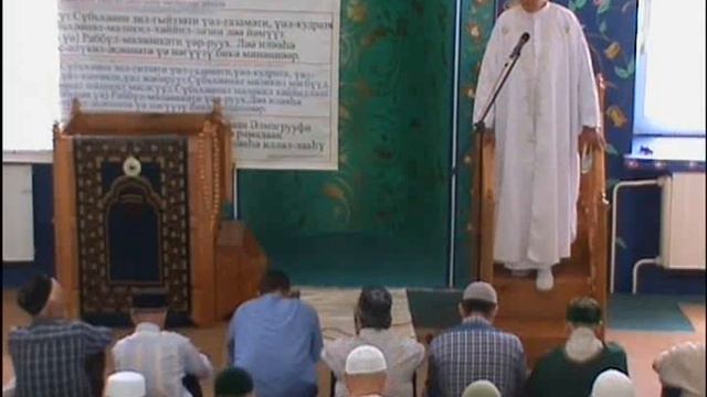19 06 2015 Пятничный намаз. Мухамет хазрат Галлямов смотреть онлайн