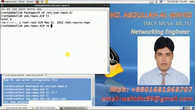 How to configure yum server and client in Linux смотреть онлайн