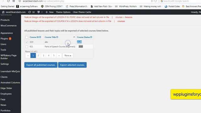 how to export learndash course to excel-new version смотреть онлайн