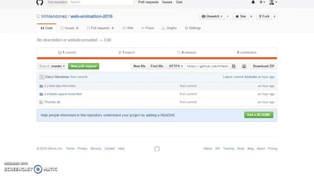Lecture: Using Git to Push to a GitHub Repository смотреть онлайн