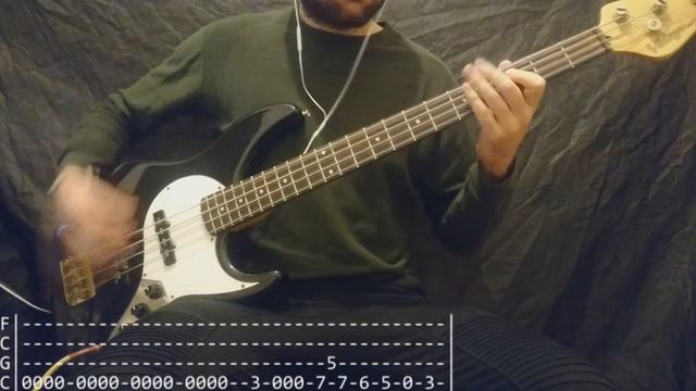Killswitch Engage - My Curse Bass Cover (Tabs)
