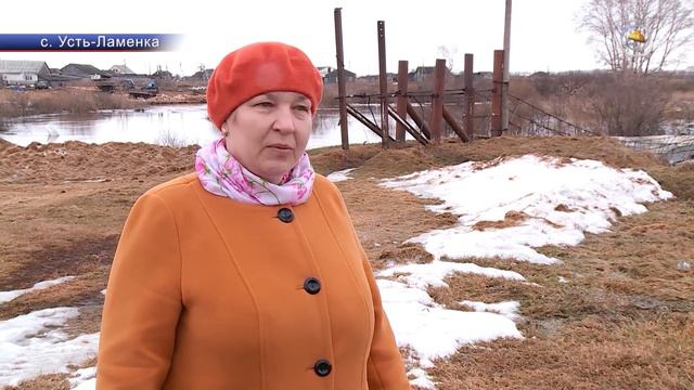 Большая вода в Усть Ламенке смотреть онлайн