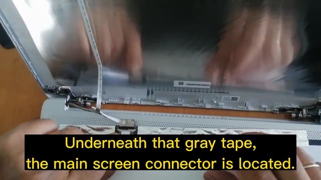 HP 15s-eq1016nv Screen Replacement (full video) (www.laptop-lcd-screen.co.uk) смотреть онлайн