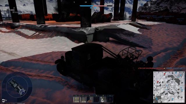 War Thunder ZiS 12 94 KM and Pe-3 on Frozen Pass - Russina Tanks | 05war смотреть онлайн