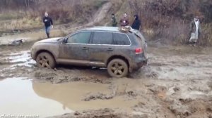 Audi Q7 vs VW Tuareg - Offroad 4x4 & Extreme Mud